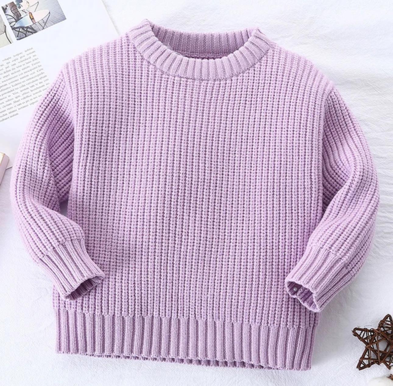 Personalised Embroidered Jumper (3m-6T)