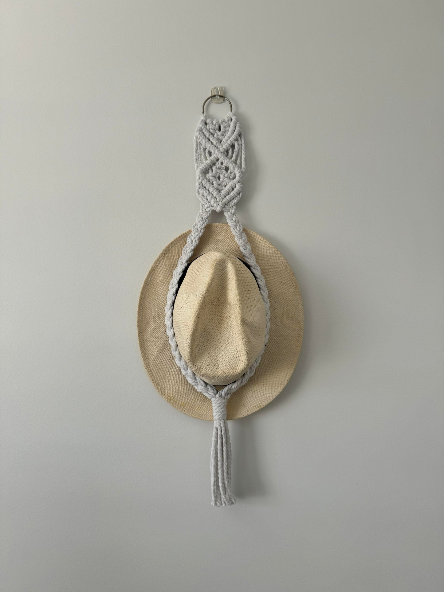 Macrame Brim Hat Holder