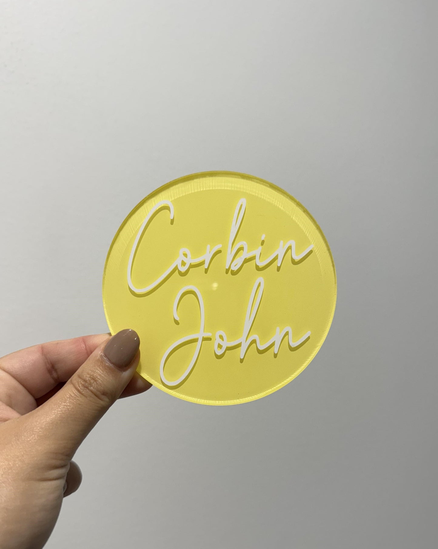 Custom Name Disc